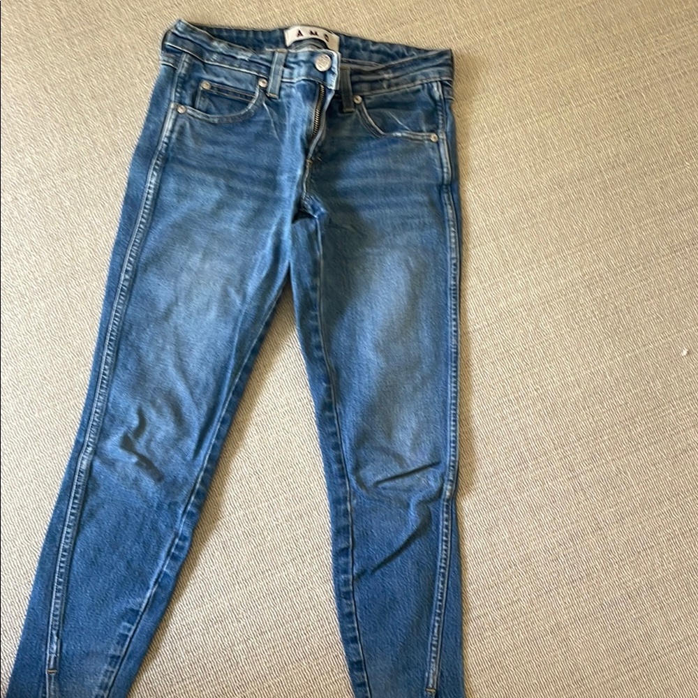 AMO Blue Skinny Jeans